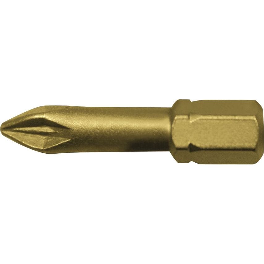 EGA Master Box of 125 Pozidriv Bits PZ-2 25 mm Masterbit Tin 55216