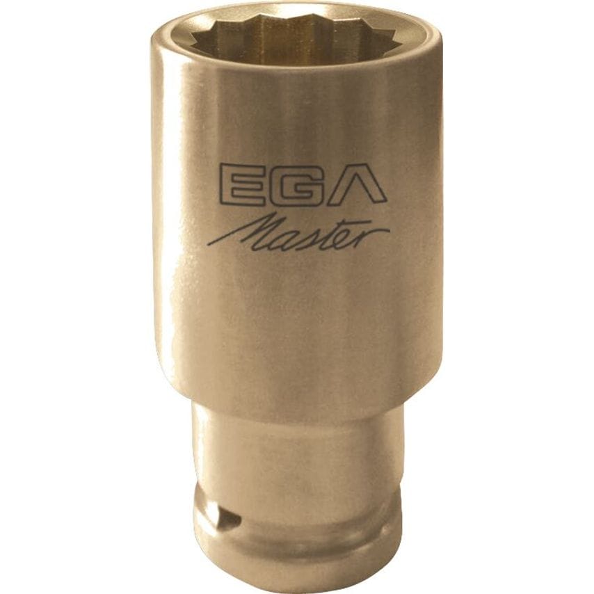 EGA Master Impact Socket Wrench 1" - 1.15/16" Long Series Non Sparking Al-Bron (