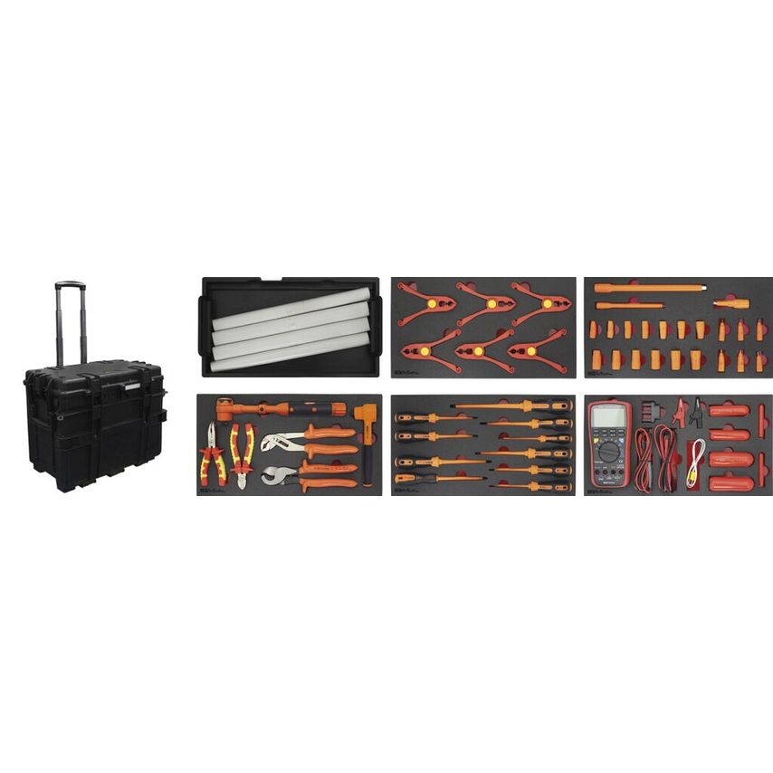EGA Master Hybrid/Electric Vehicle Maintenance Set 55 Pcs (Inches) 38946