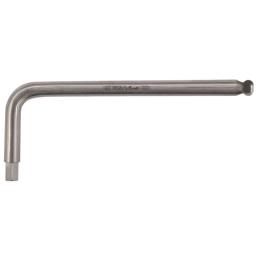 EGA Master Ballpoint Hexagonal Key Wrench 9/64" Inox 38953- you get 4