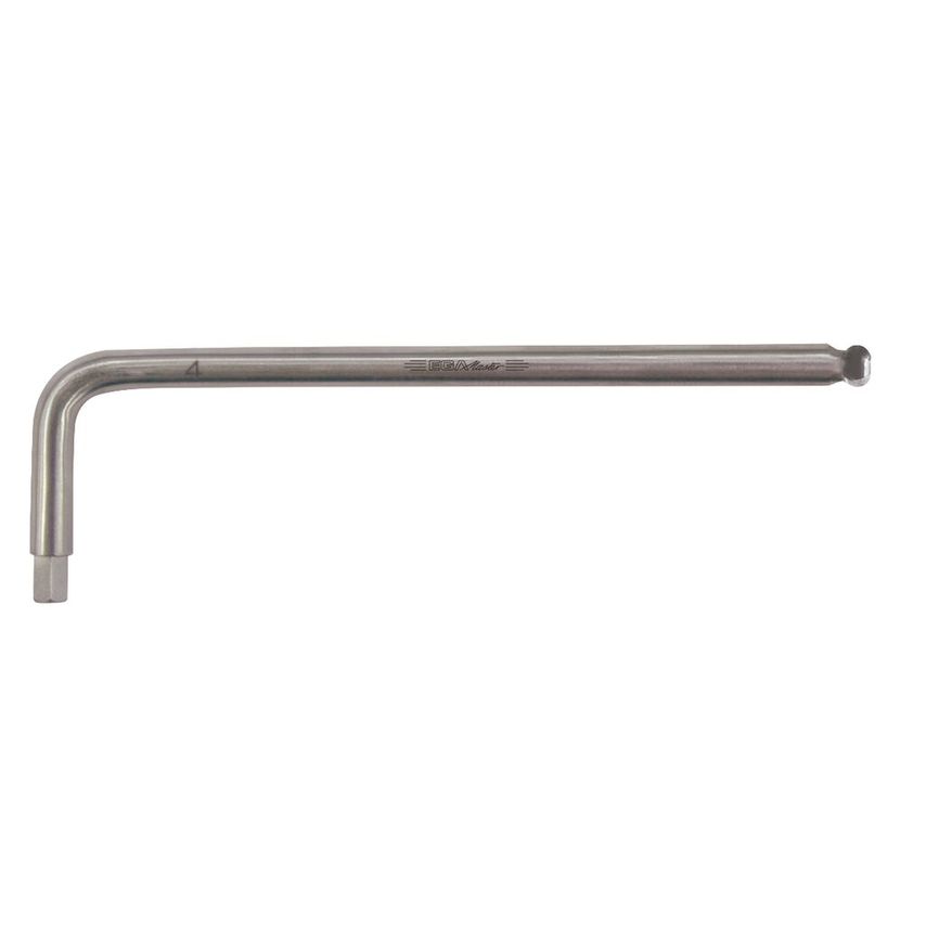 EGA Master Long Pattern Ballpoint Hexagonal Key Wrench 1/8" Inox 3896- you get 3