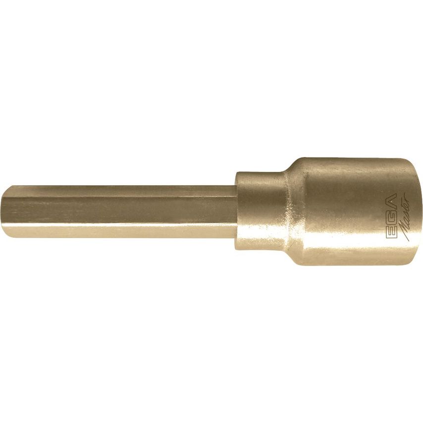 EGA Master Hex Bit Socket 3/8" - 8 mm Non Sparking Al-Bron 36571