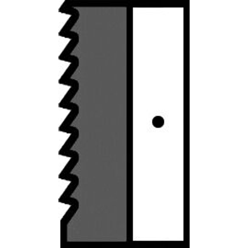 EGA Master Heel Jaw for HD Pipe Wrench 18" and Pin 81012- you get 10