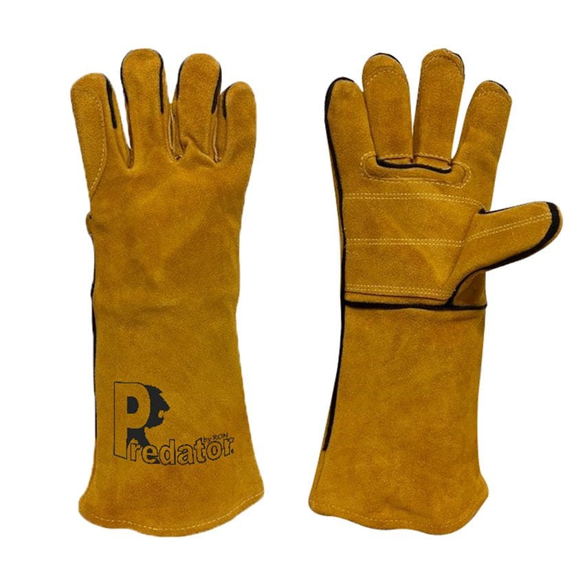 Predator by Ron Thornproof Gauntlet - Size 11 Pred Thorn - Split Leather Thorn R