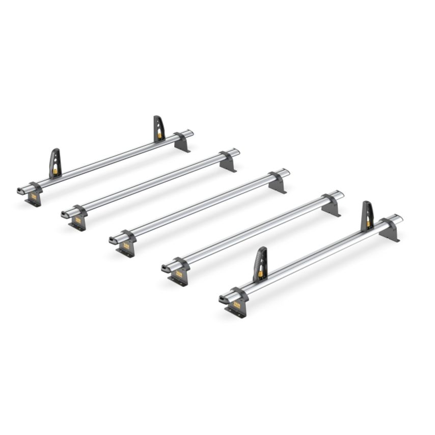 Van Guard 5 X Aluminium Ulti Bar+ with Load Stops - Mercedes Sprinter 2018 L3, L