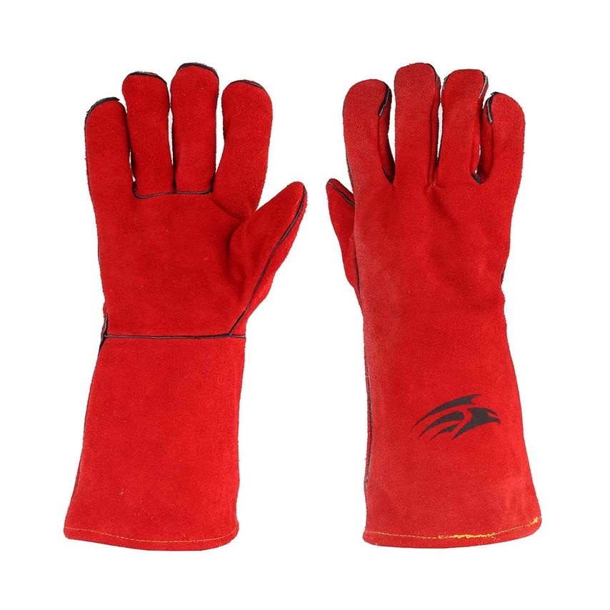 Performance Brands Tempest - Superior Welders Gauntlet SAF038-Red-Si- you get 60