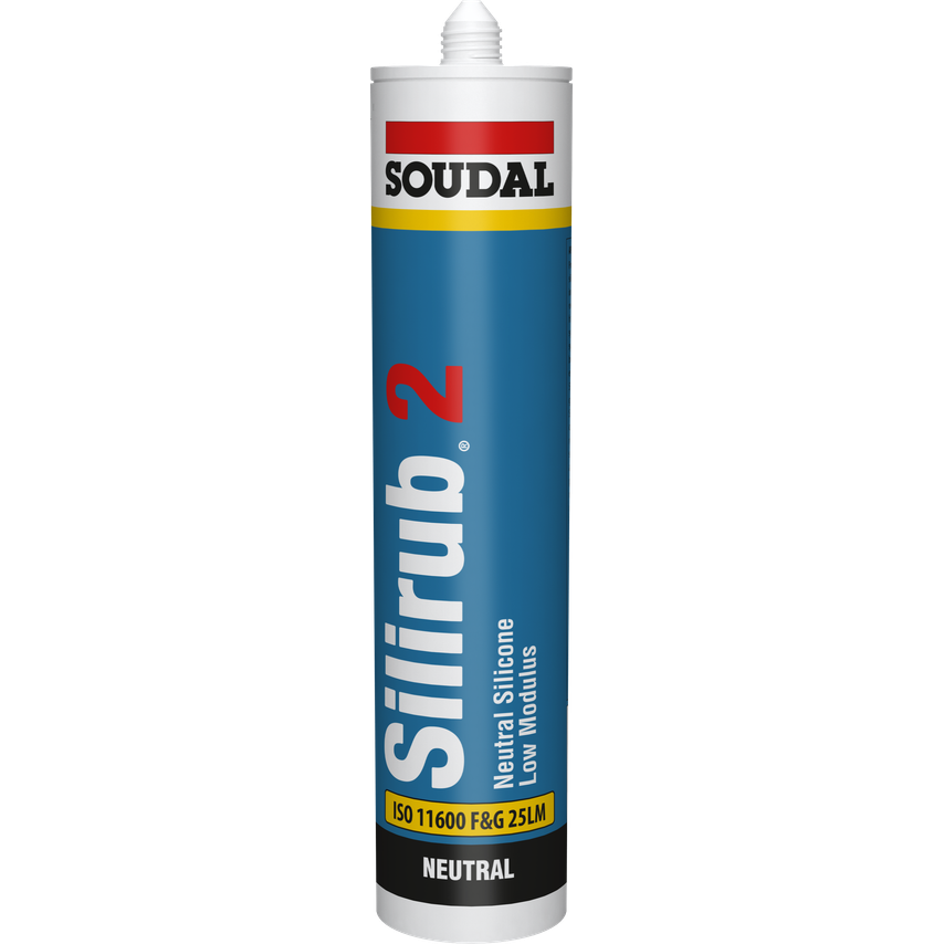 Soudal 121806 Silirub 2 Brown 300ml- you get 24