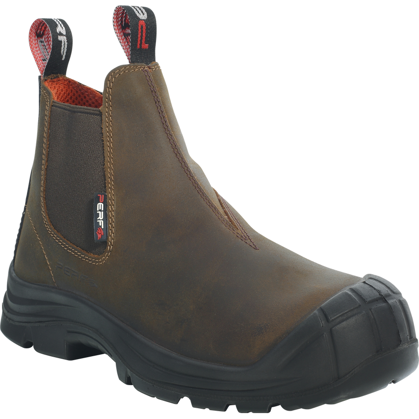 Perf Pro Dealer Plus Boot C/W Cap-Brown-Size 6 (EU39)