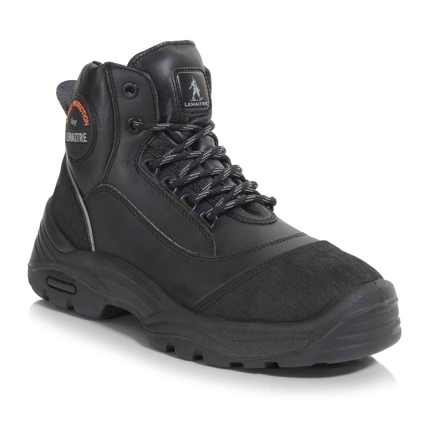 Lemaitre Bilder S3 Boot C/W Cap-Brown-Size 8 (EU42)