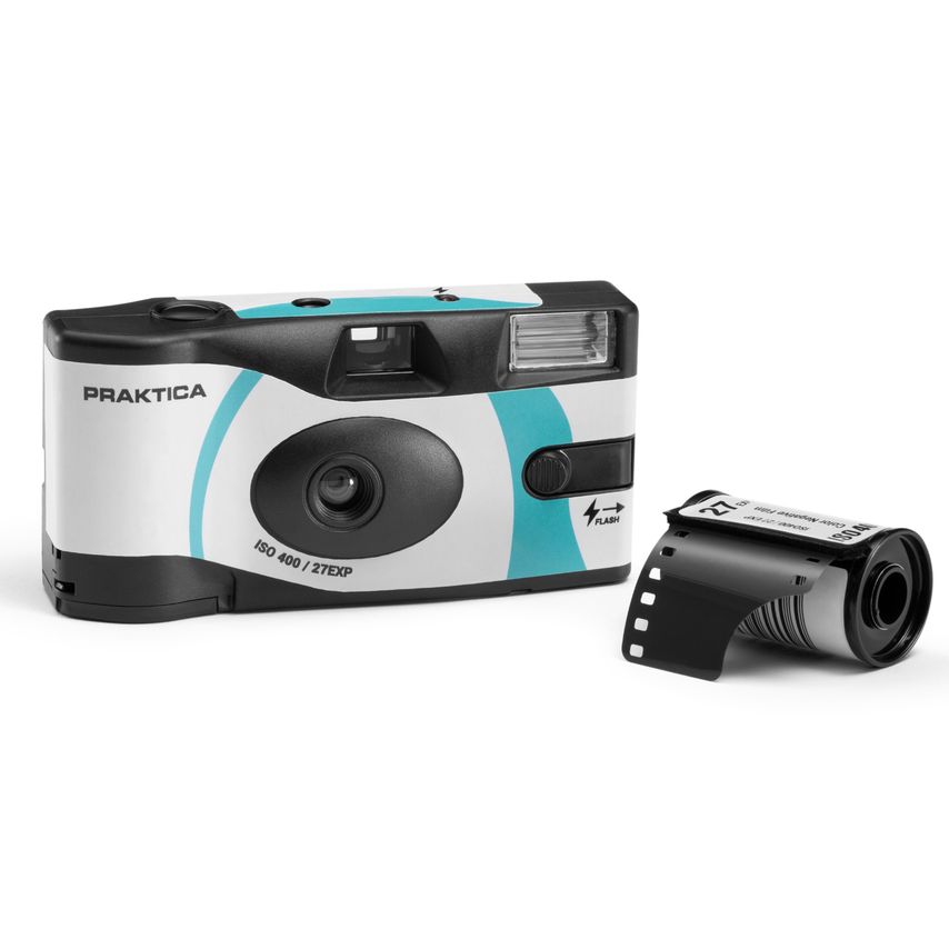 Luxmedia 35mm Disposable Film Camera with Flash 27 Exposure ISO400 Film