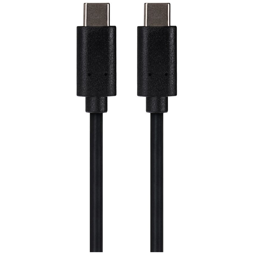 Maplin USB-C To USB-C Cable 3.2 Gen2 Super Speed File Transfer and Charging 1m