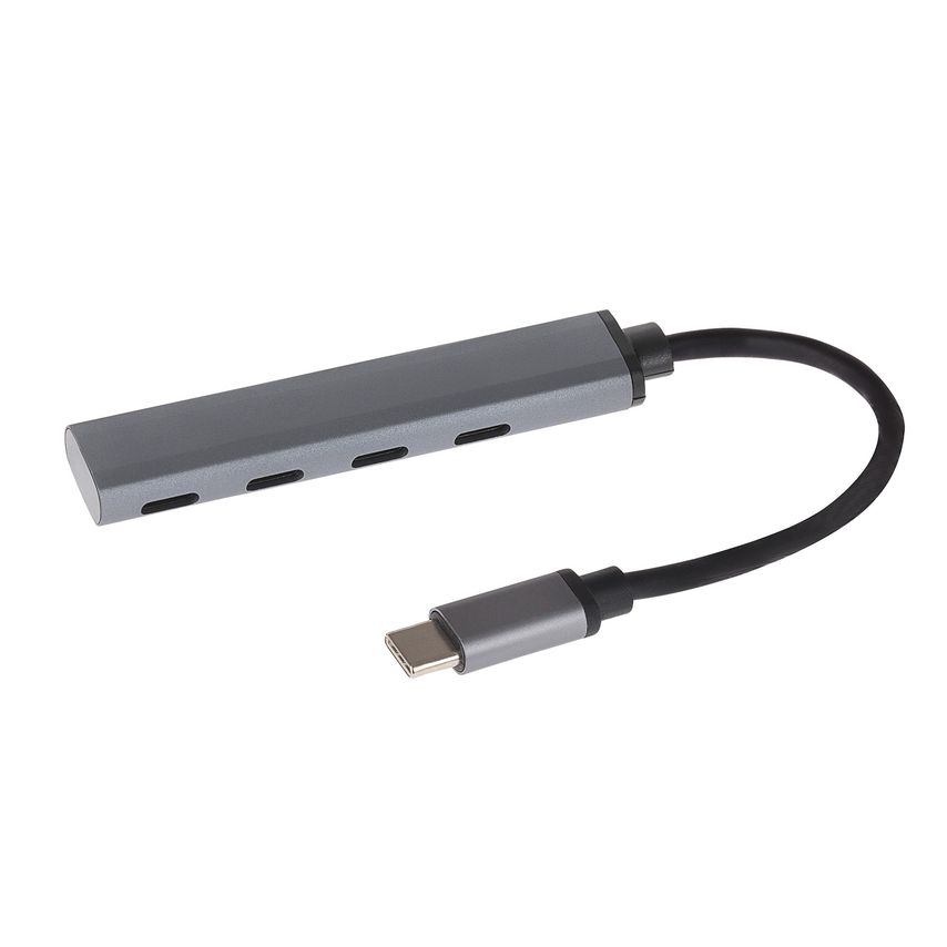 Nikkai USB-C Multiport Hub To 4x USB-C Super Speed with 13cm Cable