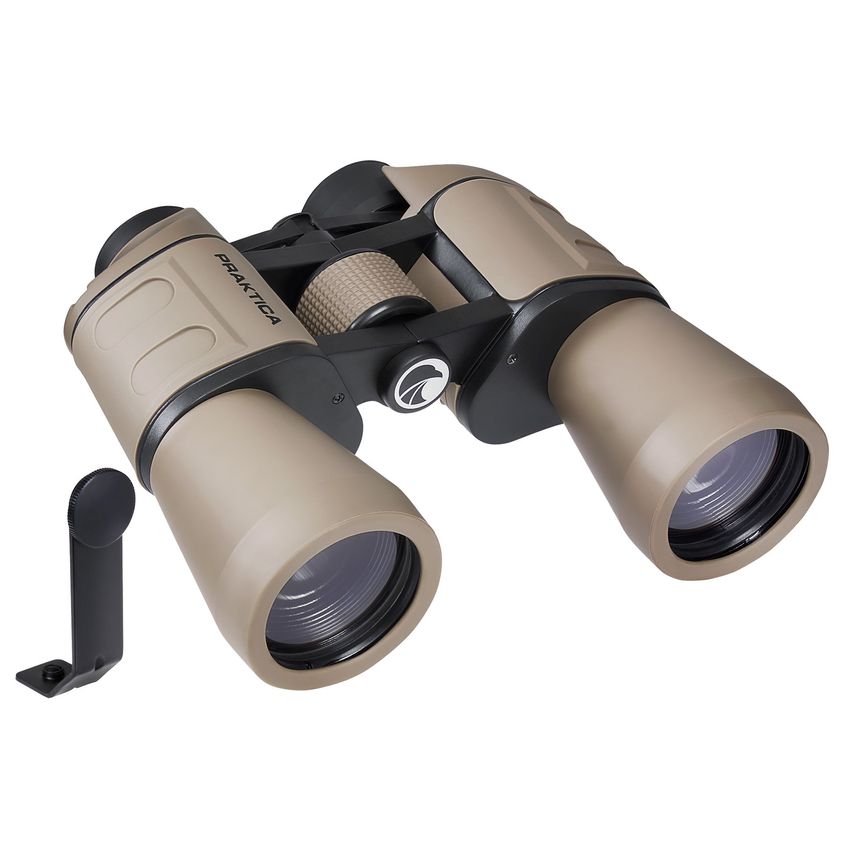 Falcon Field Binoculars Sand with Universal Tripod Mount