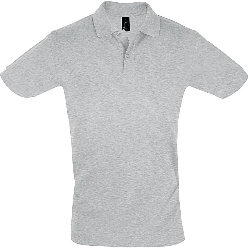 Sol's Perfect Cotton Pique Polo Shirt Grey Marl (XL)