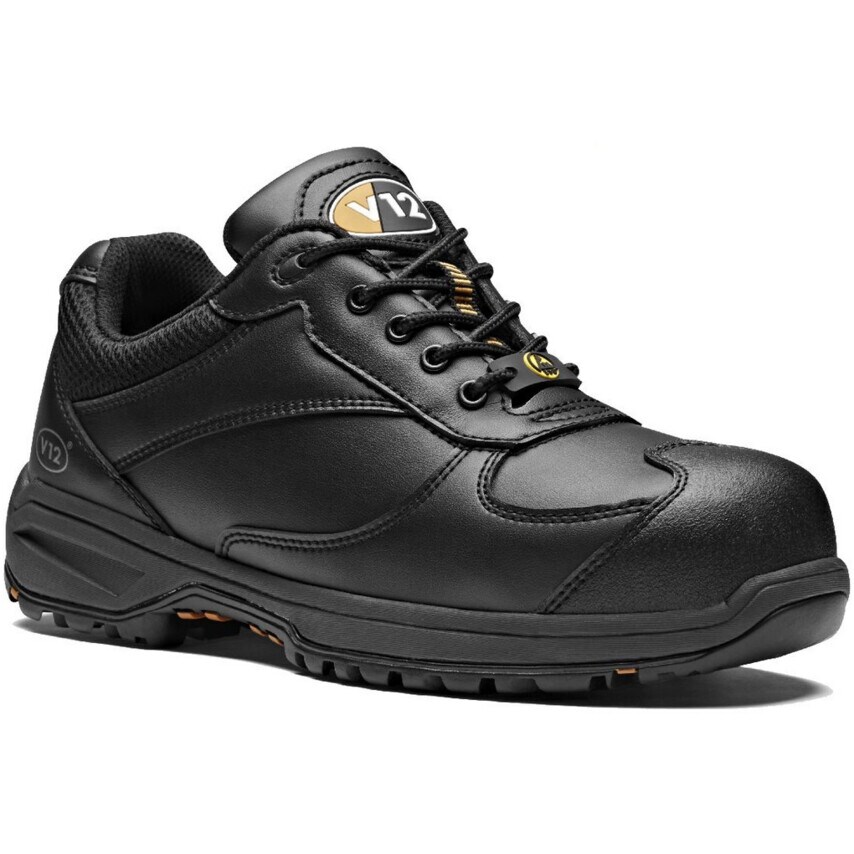 V12 Footwear V1910 Boost ESD Mens Safety Trainer Black Size 11