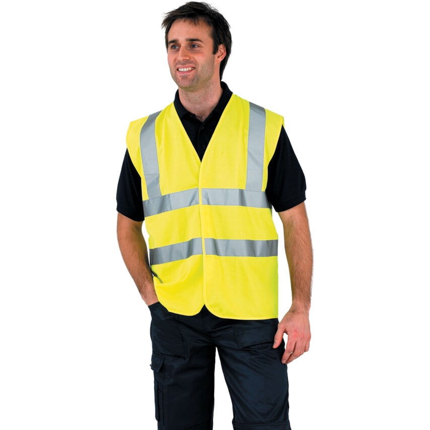 Cfrwcsy Yellow F/Retard Hi-Vizwaistcoat (XL)