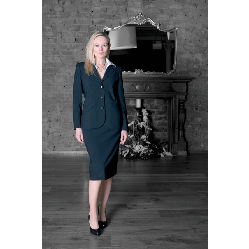 Davern Women's Size 8S Black Gabrielle Jacket