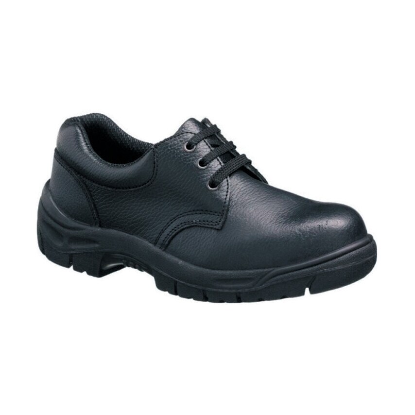 RT554B Black Leather Safety Shoe SZ.3