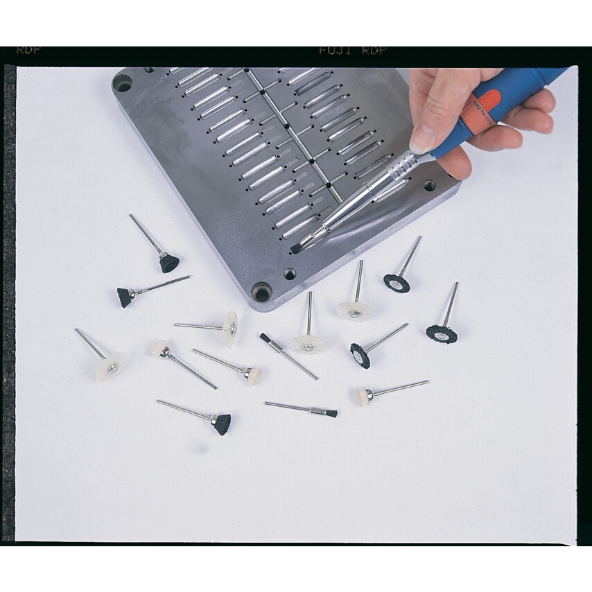 Engis 25mm Diameter Std. White Wheel Type Brush- you get 10