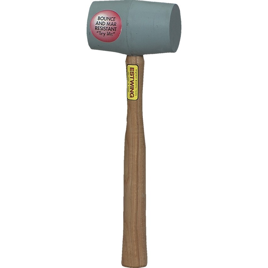 Estwing EDH/12N 12OZ Grey Rubber Deadhead Mallets