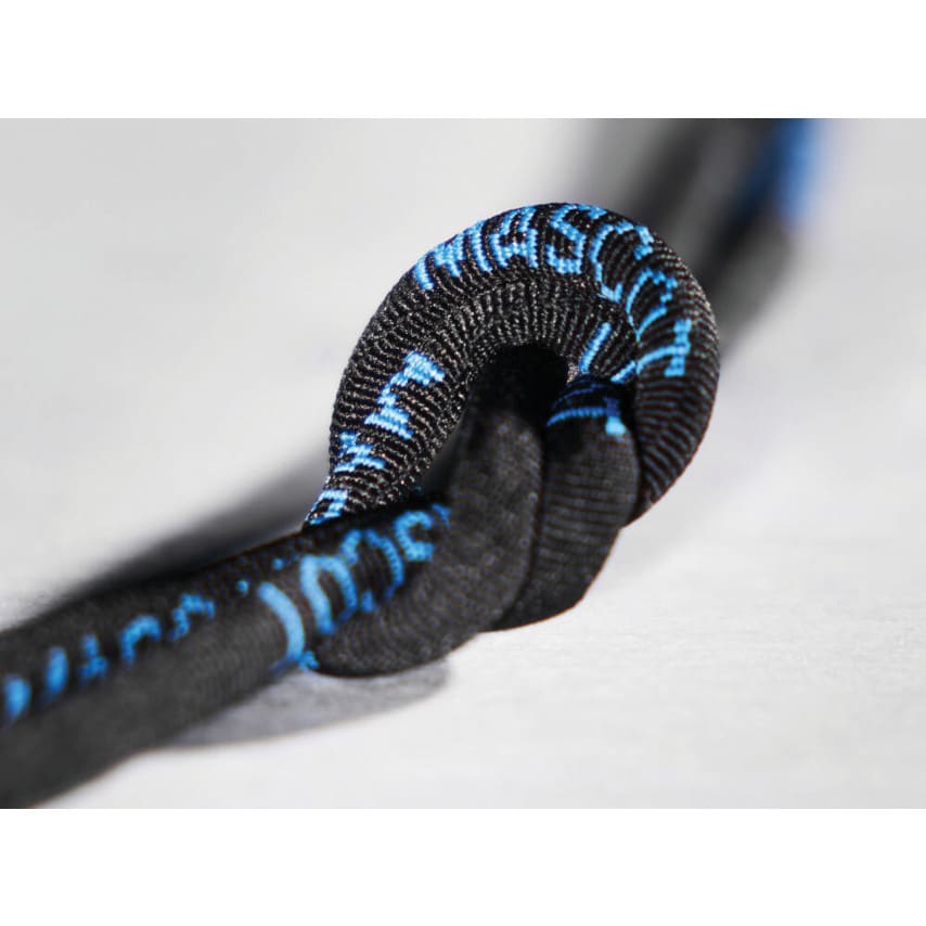 Mascot Laces Black/Royal (125)
