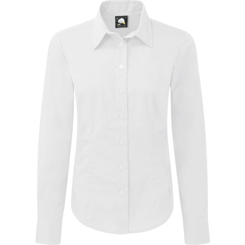 ORN JC987 Essential Blouse L/S White Size 6