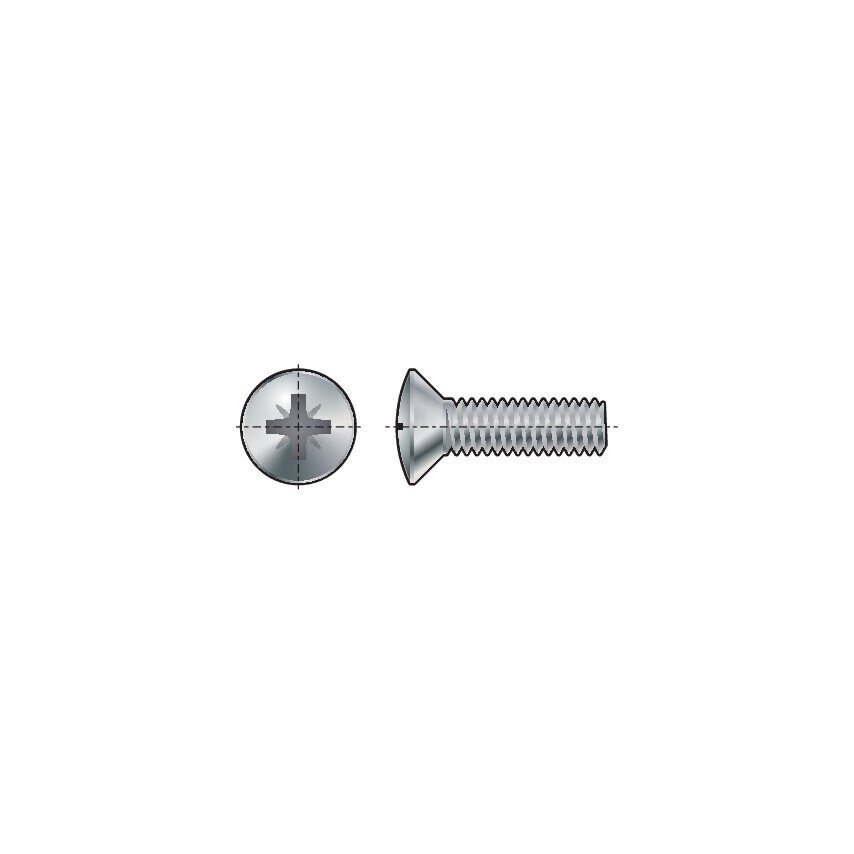 Qualfast M3x40 TORX Rsd Csk Screw A2- you get 500