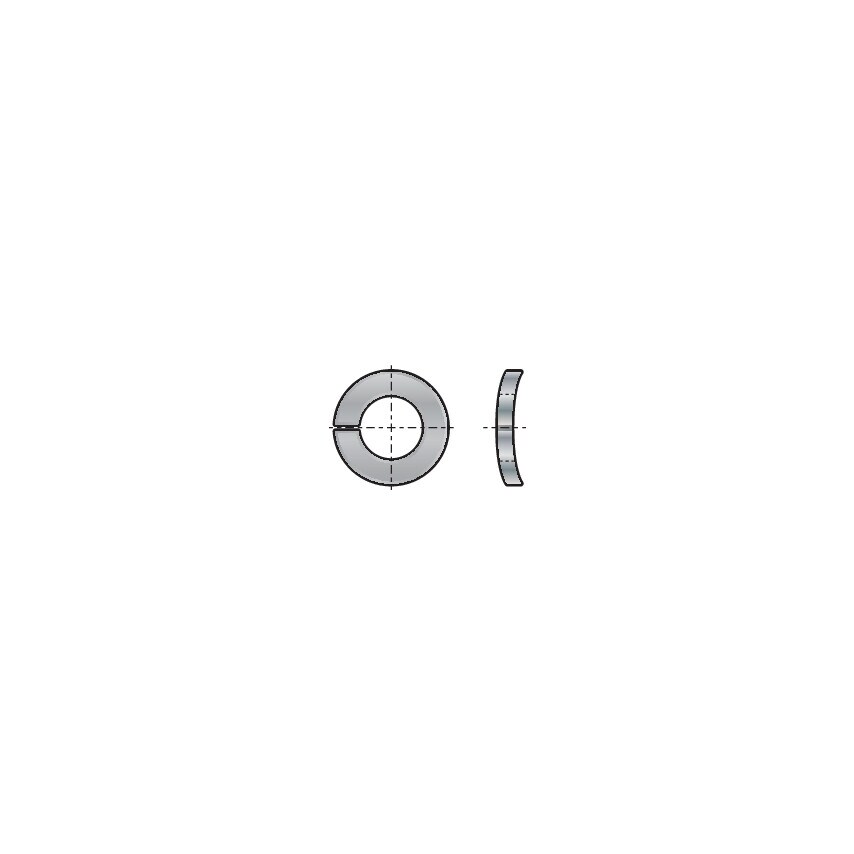Qualfast M24 Curved Spring Lock Washer - A4/316 Stainless Steel DIN- you get 100