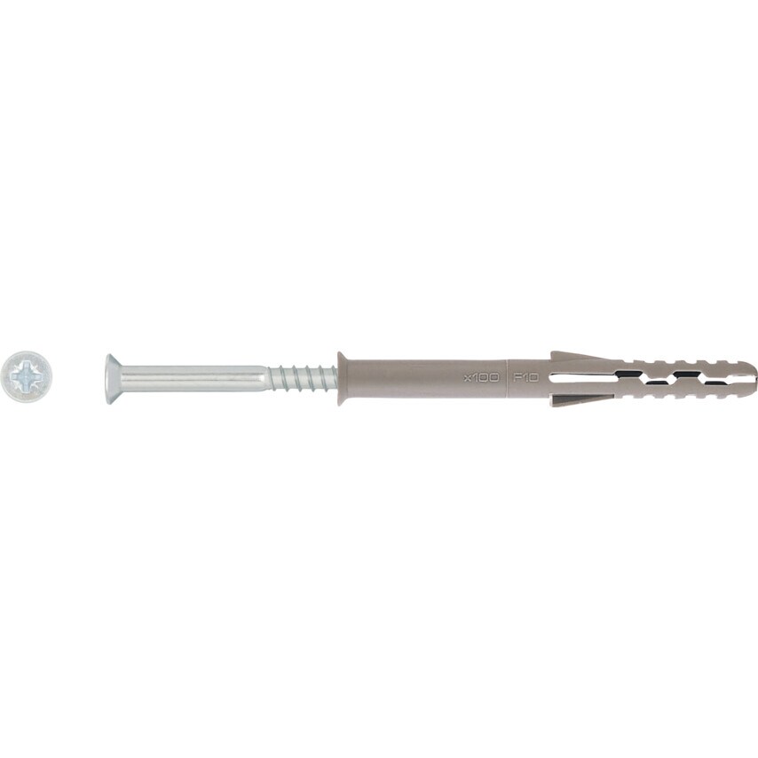 Rawlplug Frame Fixing Screw and Plug 8x120mm