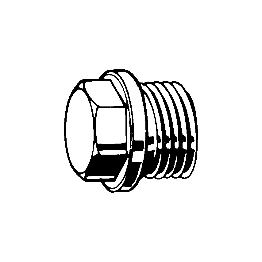 Qualfast G1/2A Hex Head Plug Screw DIN910 Brass (Bsp) Thread- you get 50