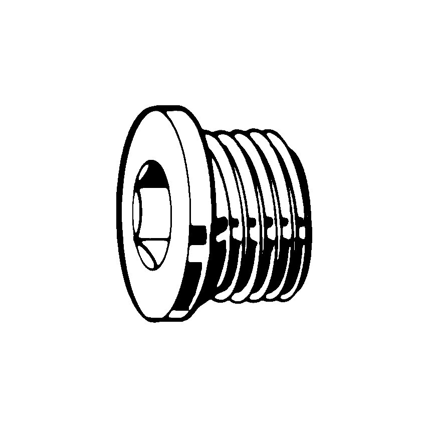 Qualfast G1/8A Socket Plug Screw DIN908 (Bsp) Thread A4- you get 50