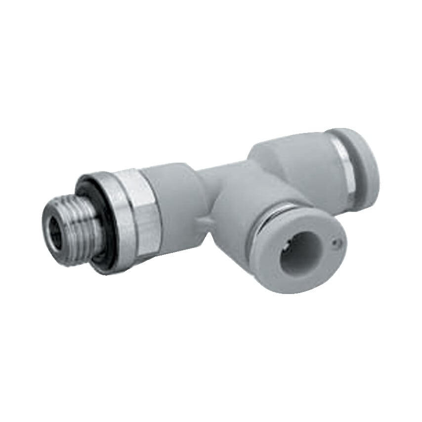 Rexroth Pneumatics QR1 Series Elbow G1/4 X (2x 8mm)