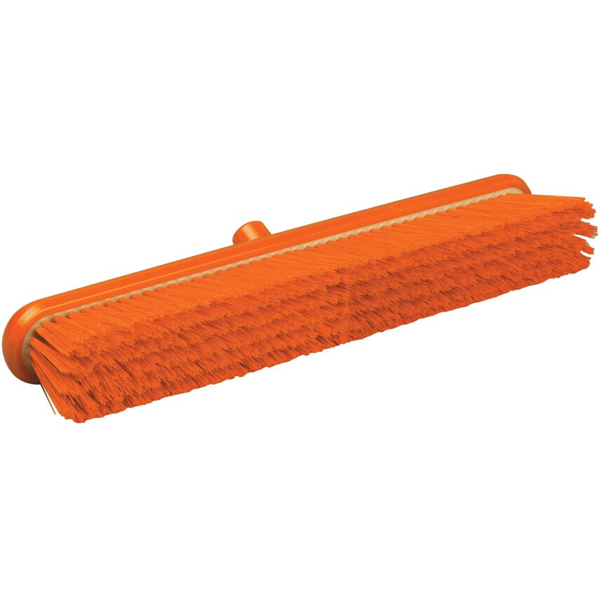 Salmon Hygiene Technology 610mm Medium Poly' (Res-Set) Broom - Yellow