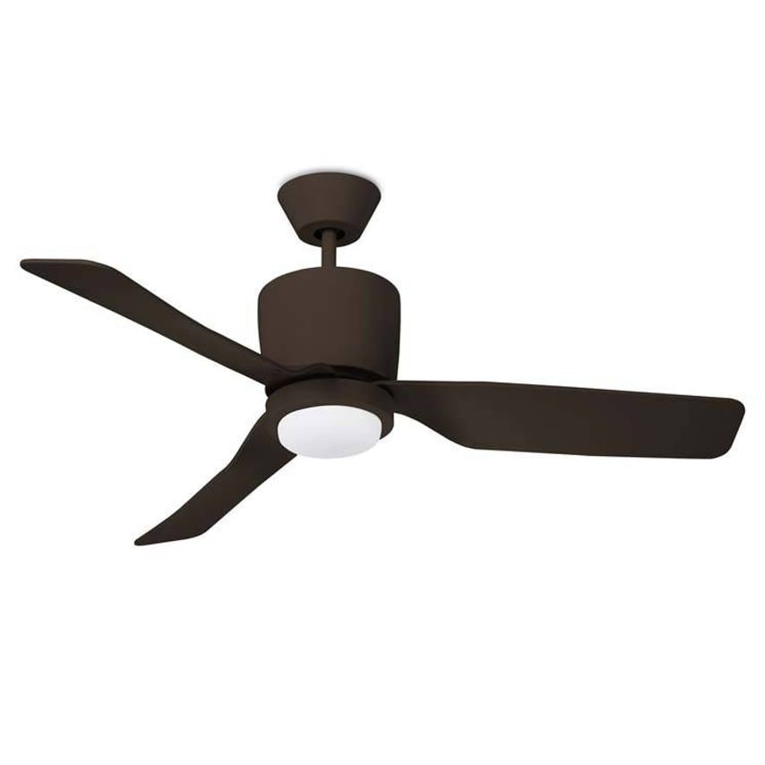 Leds C4 Lighting LEDs C4 Clearance - Vera Led Copper Ceiling Fan Brown