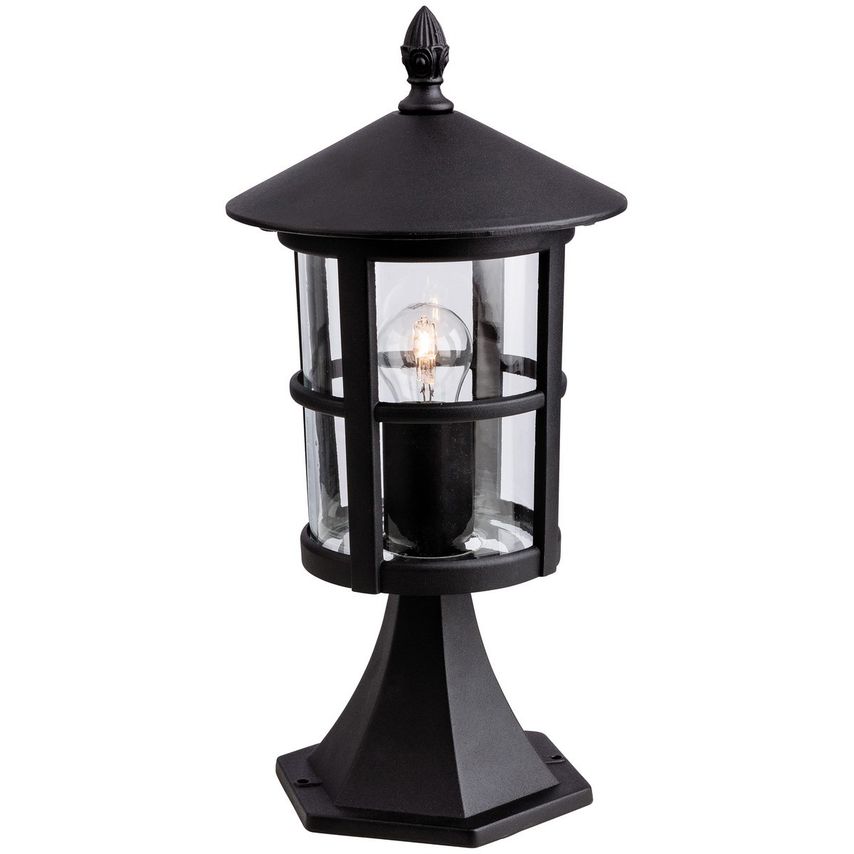 Stratford 1 Light Outdoor Lantern Pillar Ip44, E27