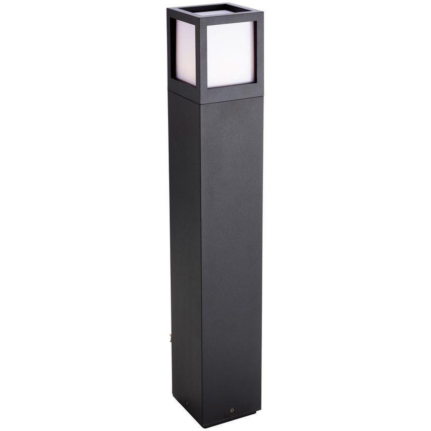 Evo Led 1 Light Outdoor Tall Bollard Light Graphite IP54