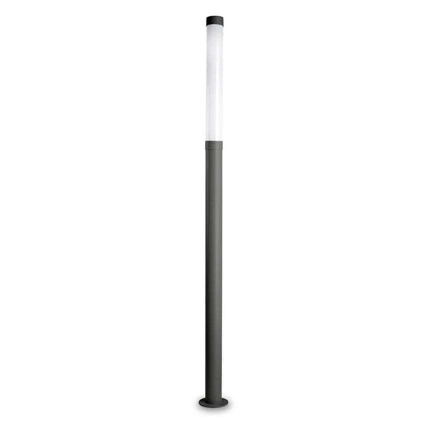 Leds C4 Lighting Lyon Outdoor Led Bollard Urban Grey, Opal IP65 3000K Dimmable
