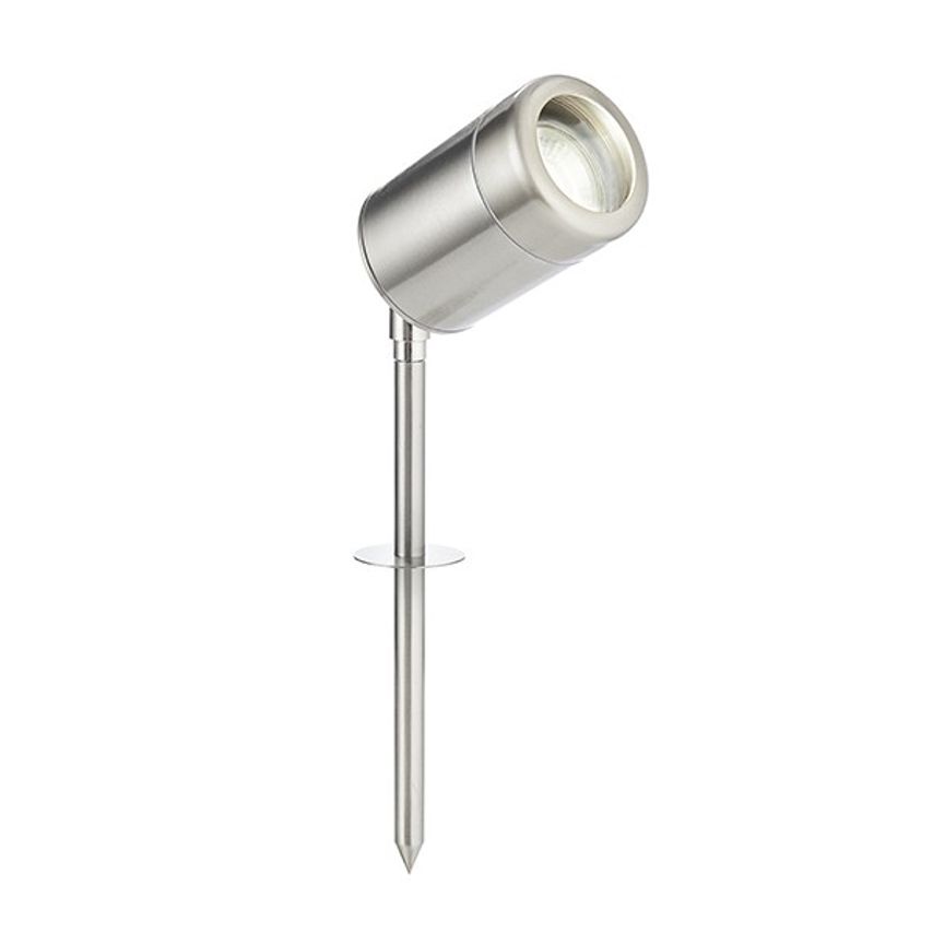 Atlantis Outdoor Spike IP65 7W Marine Grade Brushed Stainless Steel
