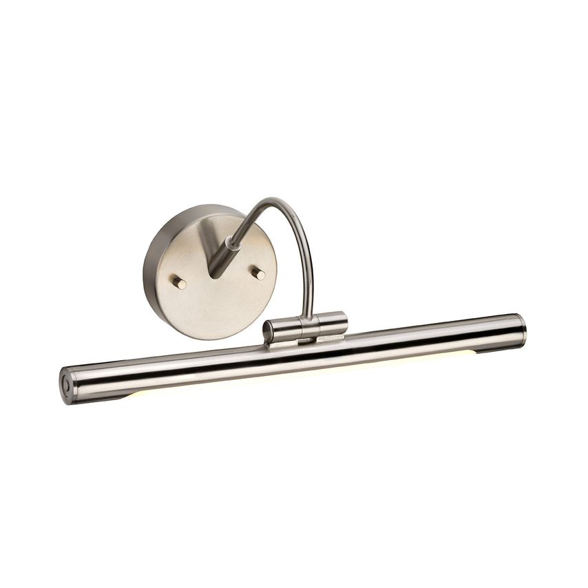 Elstead Lighting Alton Led 1 Light Small Picture Wall Light Brushed Nickel