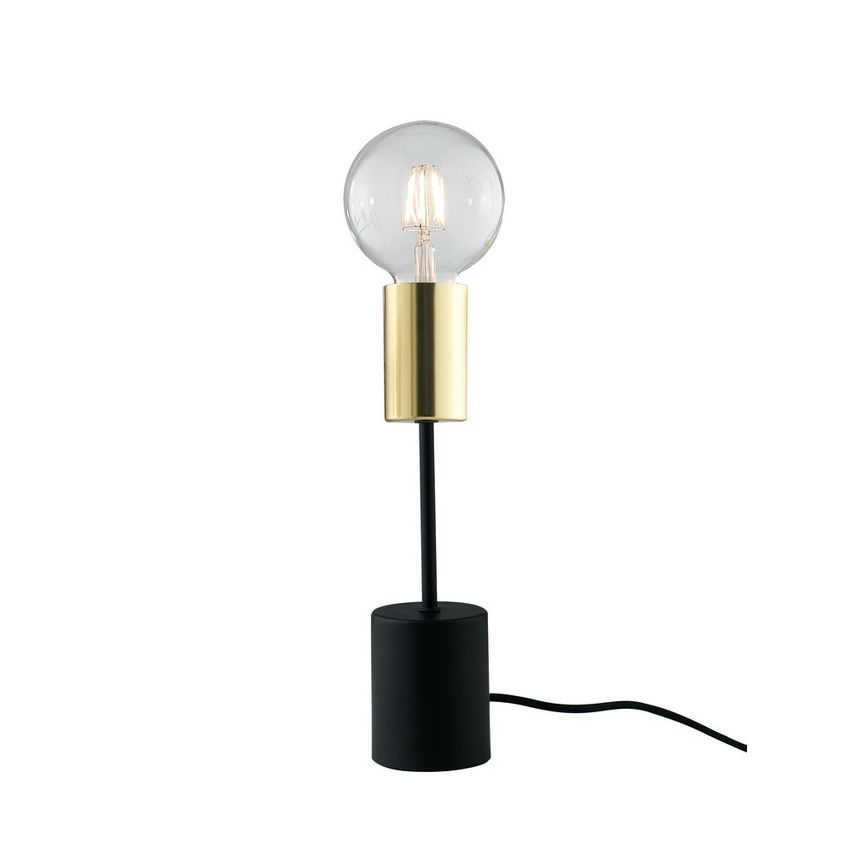 Fan Europe Axon Table Lamp, Black, Gold, E27