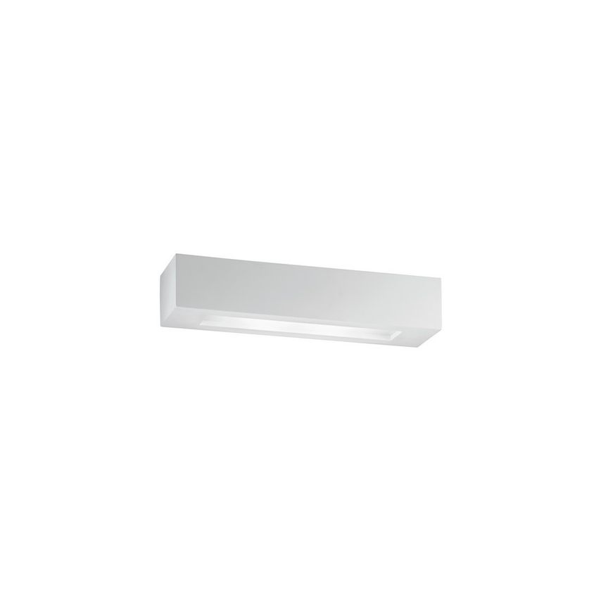 Fan Europe Candida 2 Light Plaster Wall Light White 45x9x7cm