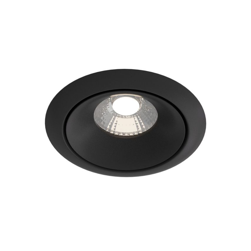 Maytoni Yin Dimmable Recessed Downlight Black 3000K