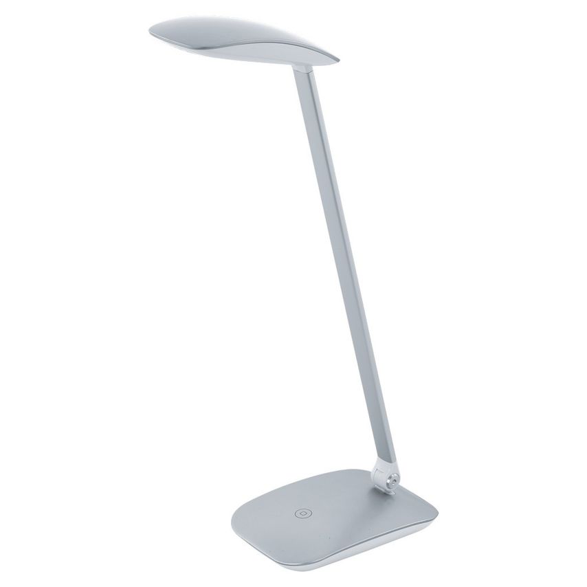 Eglo Lighting Cajero Led Desk Task Lamp Silver 4 Step Dimming