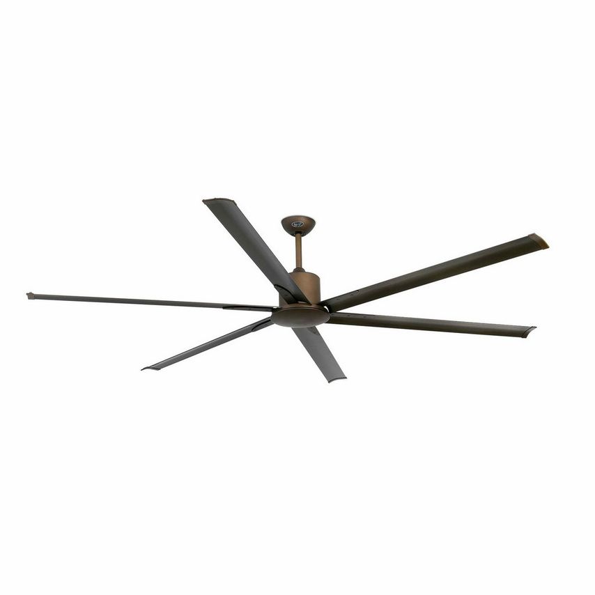 Faro Lighting Andros Brown 6 Blade Ceiling Fan with Dc Motor