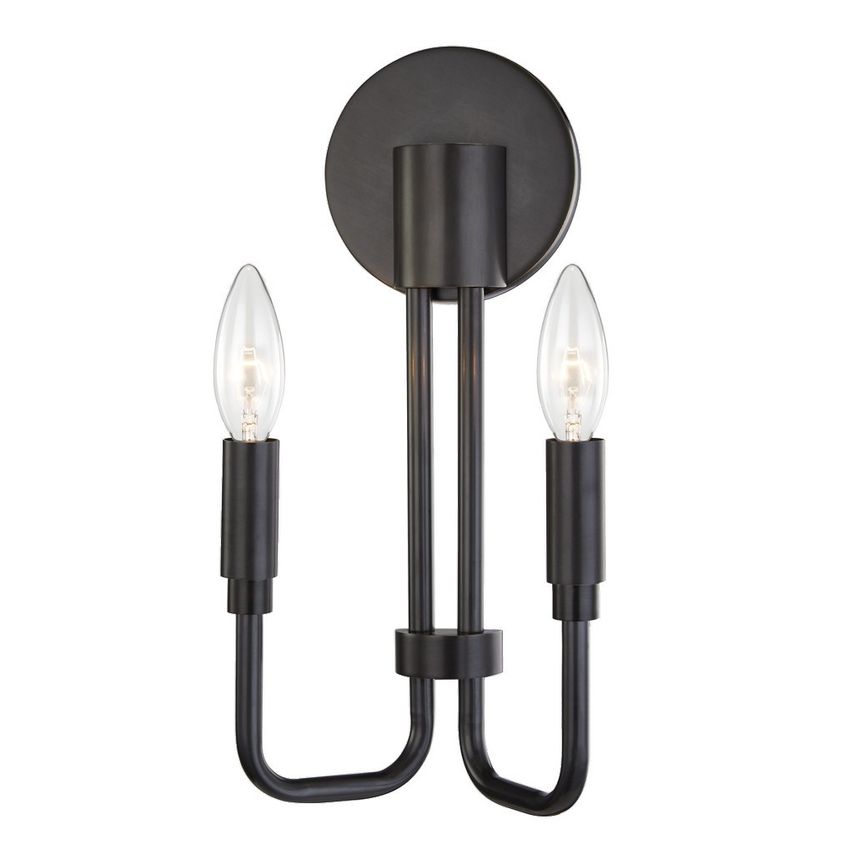 Hudson Valley Brigitte 2 Light Wall Sconce Old Bronze