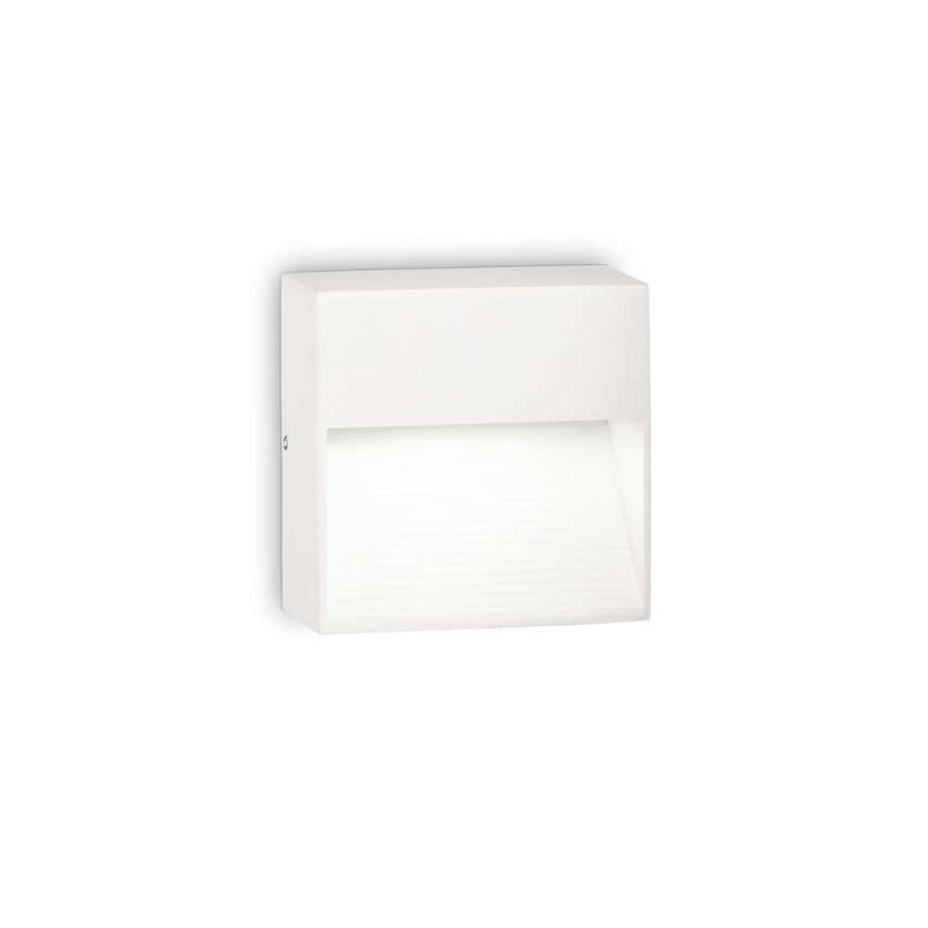 Ideal Lux Lighting Down 1 Light Outdoor Wall Light White IP44, G9