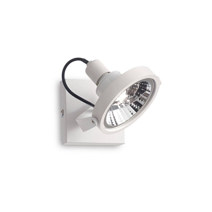 Ideal Lux Lighting Glim 1 Light Ceiling Light White