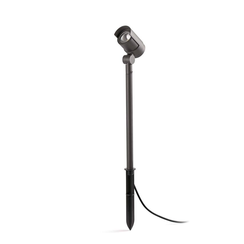 Faro Lighting FOC Led Outdoor Tall Spike Light Dark Grey IP65