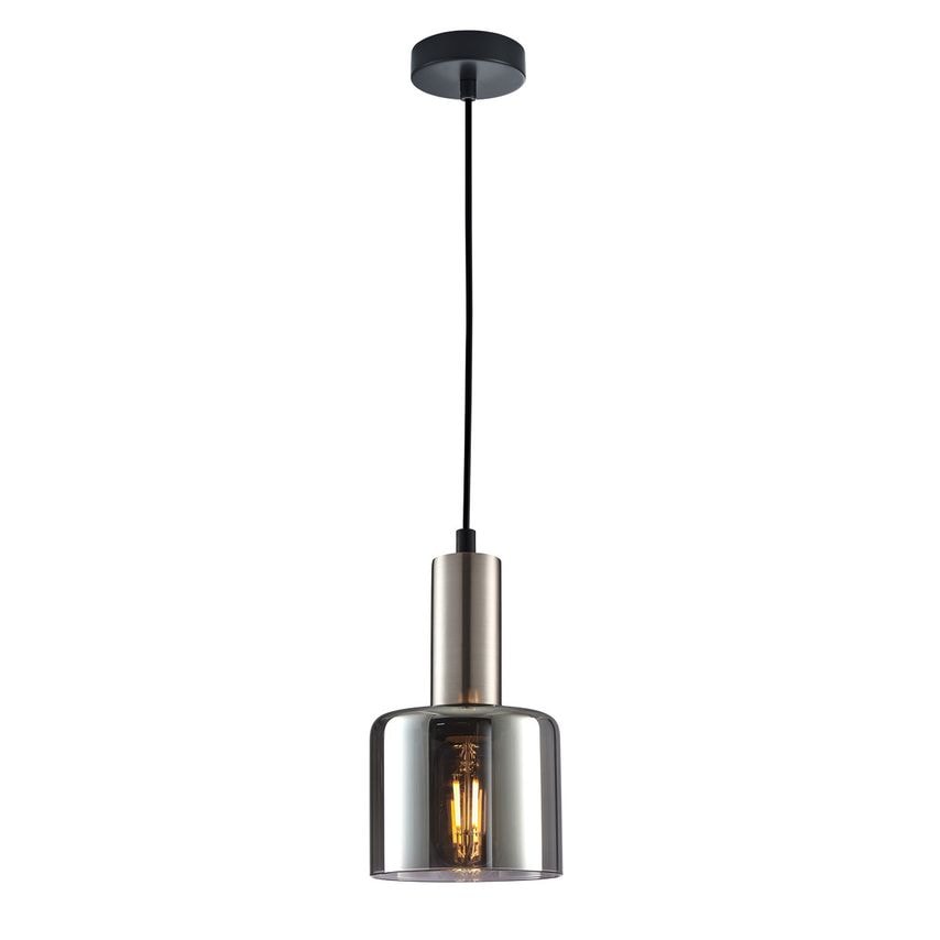 Italux Lighting Santia Modern 1 Light Dome Pendant Ceiling Light, E27 - ITLPND-6