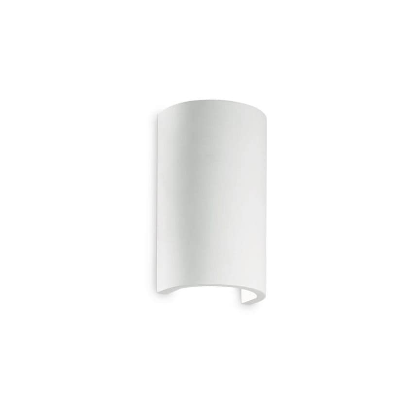 Ideal Lux Lighting Flash 1 Light Wall Light White - IDL214696